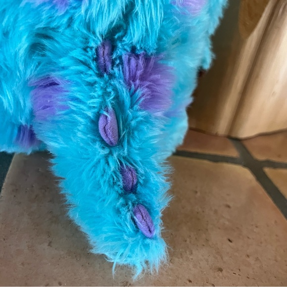 Authentic Disney Parks Monsters Inc. Sulley Fluffy Plush Stuffed Animal 12 inch - Picture 8 of 10